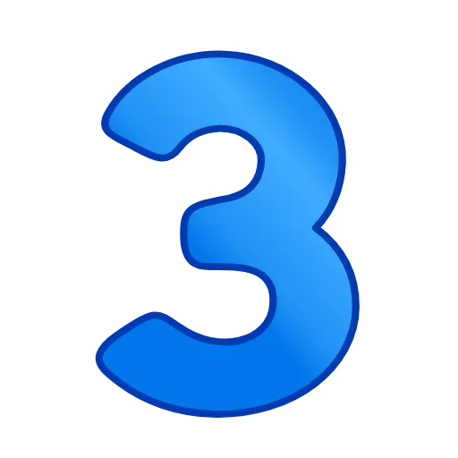 Стикер 30 ABC Emoji
