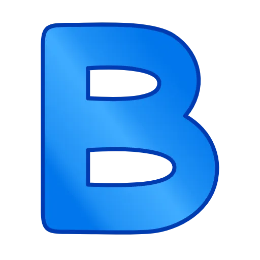 Стикер 2 ABC Emoji