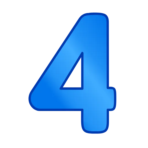 Стикер 31 ABC Emoji