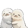 Стикер 29 ⠀ ⠀ ⠀ ⠀ ⠀Тюлень