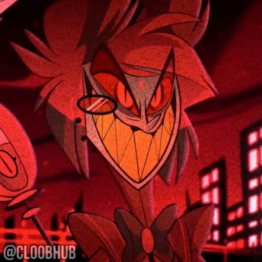 😈 Стикер «ALASTOR HAZBIN HOTEL» для Telegram