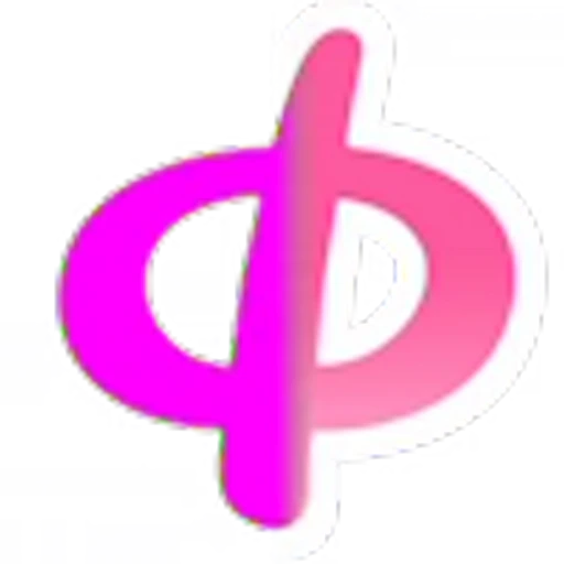 😃 Эмодзи «Розовые анимированные буквы» для Telegram