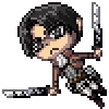 Стикер 34 Attack On Titan