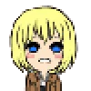Стикер 30 Attack On Titan