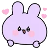 Стикер 19 Cute Bunny