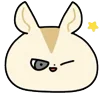 Стикер 35 Cute Bunny