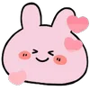 Стикер 48 Cute Bunny
