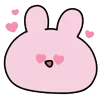 Стикер 2 Cute Bunny