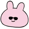 Стикер 50 Cute Bunny