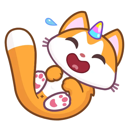 Обложка набора A Unicorn Cat
