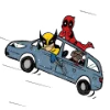 Стикер 5 😎😾🏃‍♂️🚙🫂