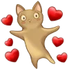 Стикер 31 🥰 Набор эмоджи с котиками