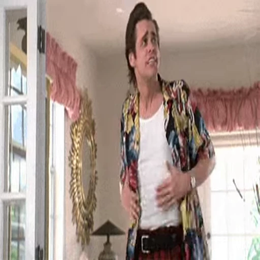 😜 Стикер «Ace Ventura» для Telegram