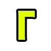 Стикер 4 Acid Font