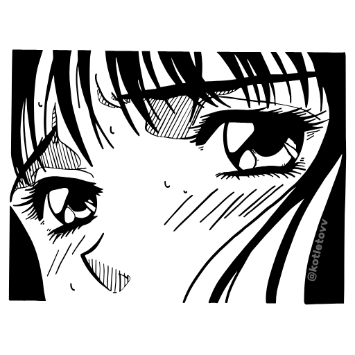 Стикер 7 Anime Hd