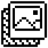 Стикер 8 Pixel Icons