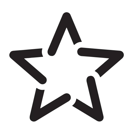 Стикер 50 ⭐️ Адаптивный набор эмоджи со звёздочками в HD качестве