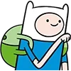 Стикер 14 Adventure Time - время приключений!
