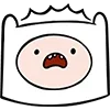 Стикер 6 Adventure Time - время приключений!