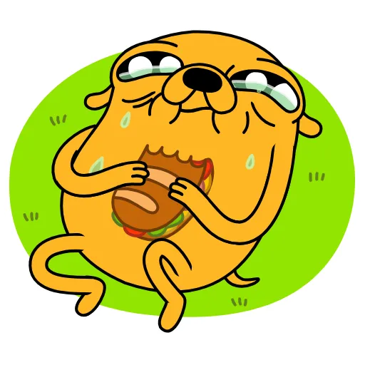 Стикер 48 😭 Время приключений (Adventure Time)