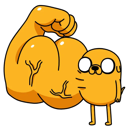 Стикер 57 😭 Время приключений (Adventure Time)