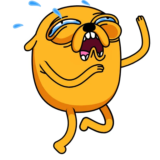 Стикер 55 😭 Время приключений (Adventure Time)