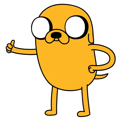Стикер 42 😭 Время приключений (Adventure Time)