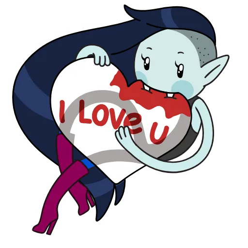 ❤️ Эмодзи «😭 Время приключений (Adventure Time)» для Telegram