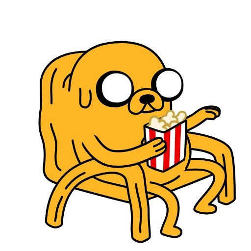 Стикер 52 😭 Время приключений (Adventure Time)