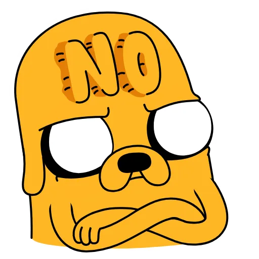 Стикер 51 😭 Время приключений (Adventure Time)