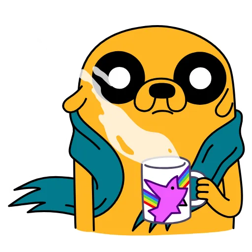 Стикер 56 😭 Время приключений (Adventure Time)