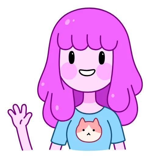 Стикер 5 😭 Время приключений (Adventure Time)