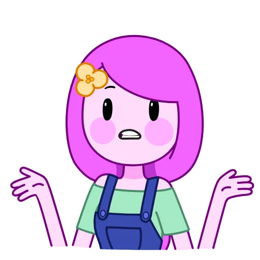 Стикер 14 😭 Время приключений (Adventure Time)