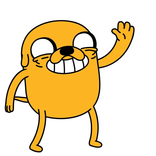 Стикер 45 😭 Время приключений (Adventure Time)