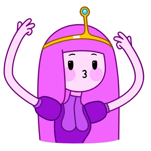 Стикер 20 😭 Время приключений (Adventure Time)