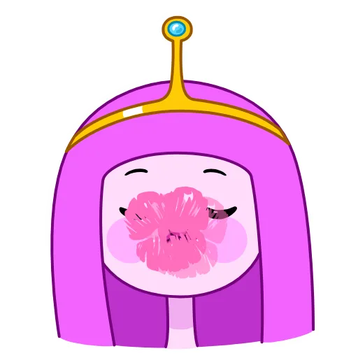 Стикер 7 😭 Время приключений (Adventure Time)