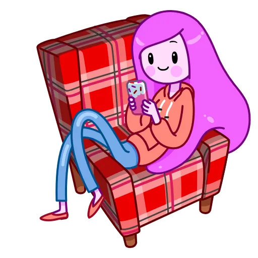 Стикер 8 😭 Время приключений (Adventure Time)
