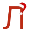 🎄 Эмодзи «Новогодние буквы в шапочках и украшения» для Telegram