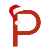 🎄 Эмодзи «Новогодние буквы в шапочках и украшения» для Telegram