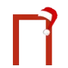 🎄 Эмодзи «Новогодние буквы в шапочках и украшения» для Telegram