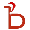 🎄 Эмодзи «Новогодние буквы в шапочках и украшения» для Telegram