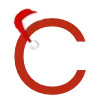 🎄 Эмодзи «Новогодние буквы в шапочках и украшения» для Telegram