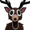 Стикер 5 ❤️❤️😃🐇🐺🐺