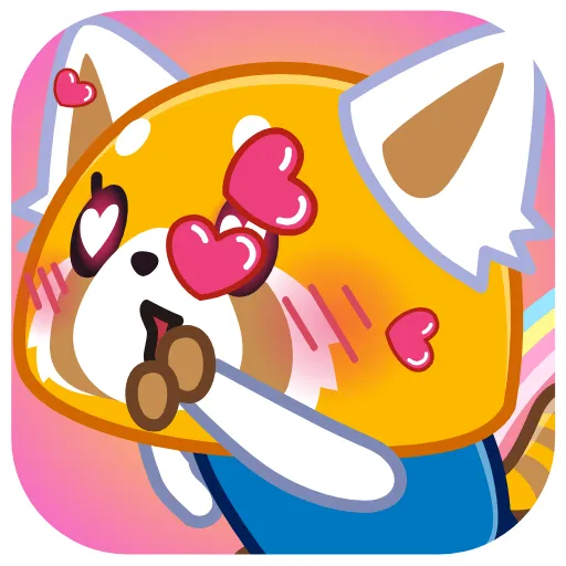 Стикер 2 Aggretsuko