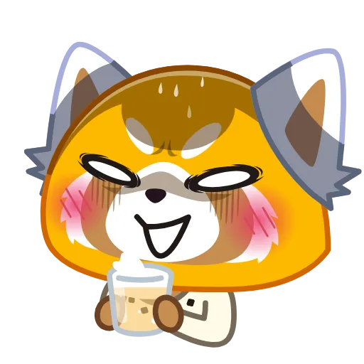 Стикер 11 Aggretsuko