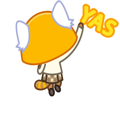 Стикер 23 Aggretsuko