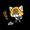 Стикер 50 Aggretsuko