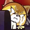 Стикер 25 Aggretsuko