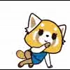 Стикер 10 Aggretsuko