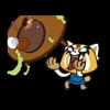 Стикер 52 Aggretsuko